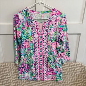 Lilly Pulitzer UPF 50 Karina Tunic Top